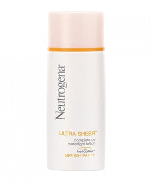 Neutrogena Ultra Sheer Complete UV Waterlight Lotion SPF50 PA++