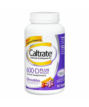 Caltrate Calcium Supplement with Vitamin D & Minerals